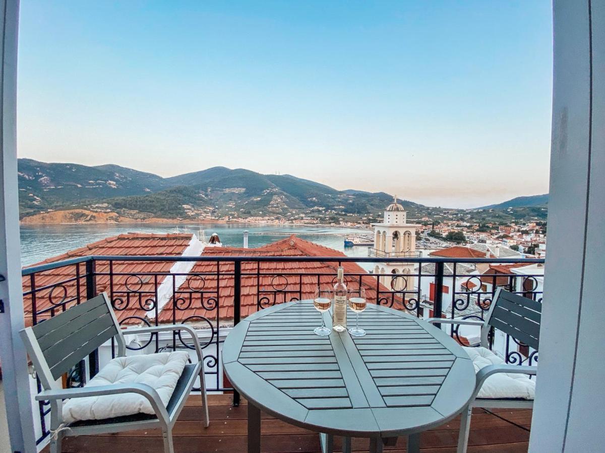 Evageliasvilla Sea View سكوبيلوس تاون المظهر الخارجي الصورة