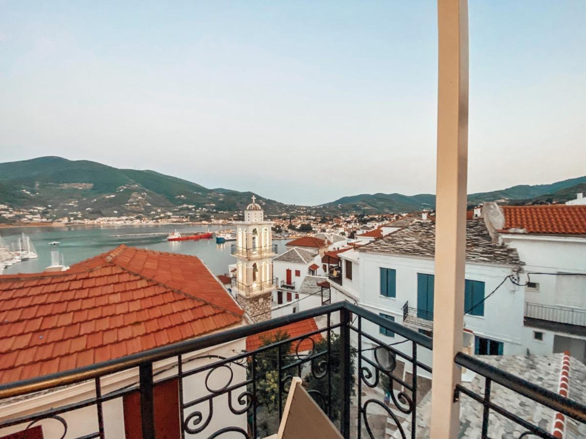Evageliasvilla Sea View سكوبيلوس تاون المظهر الخارجي الصورة