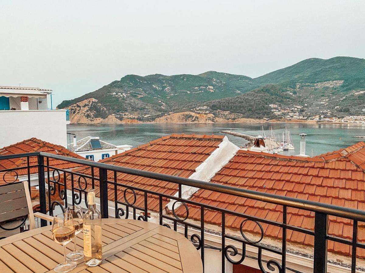 Evageliasvilla Sea View سكوبيلوس تاون المظهر الخارجي الصورة