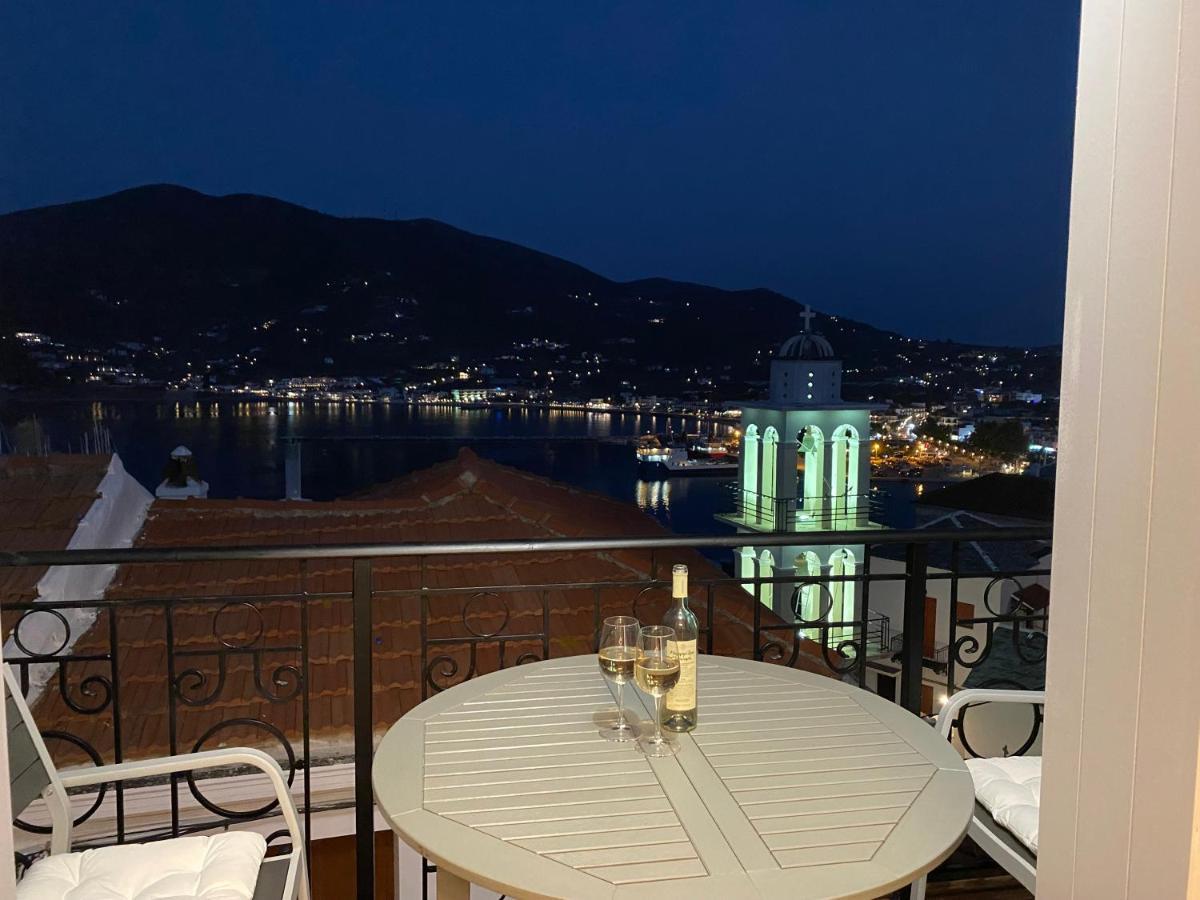 Evageliasvilla Sea View سكوبيلوس تاون المظهر الخارجي الصورة
