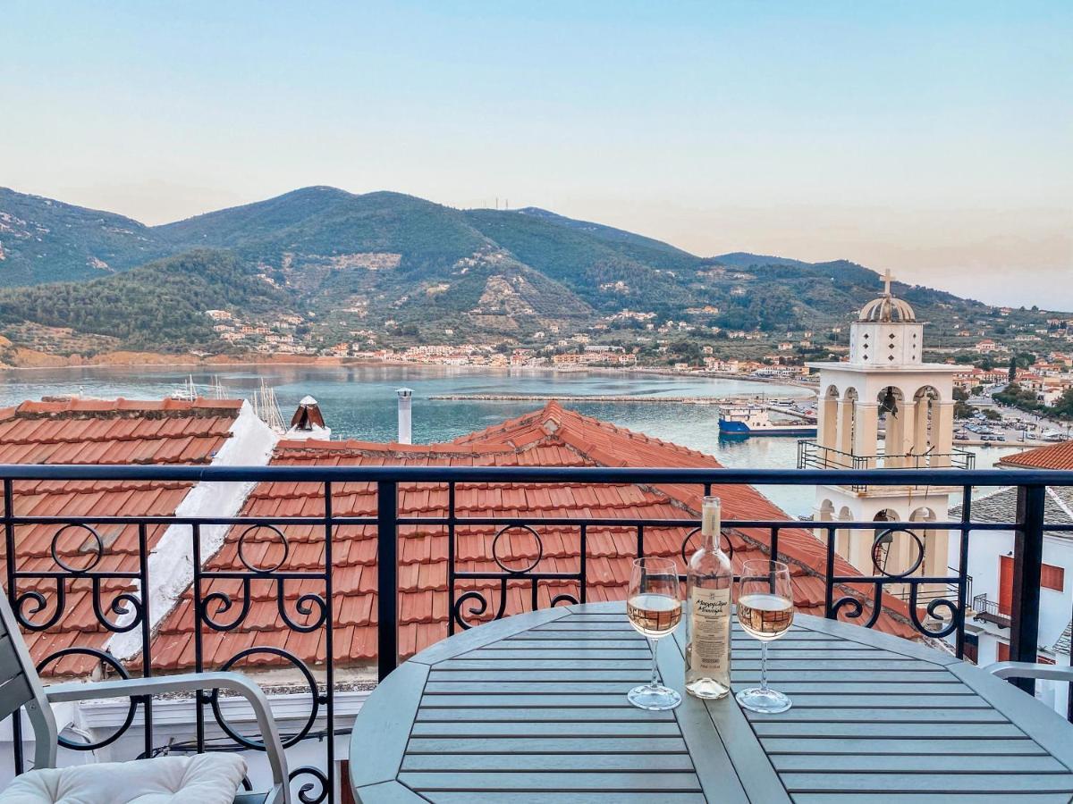 Evageliasvilla Sea View سكوبيلوس تاون المظهر الخارجي الصورة