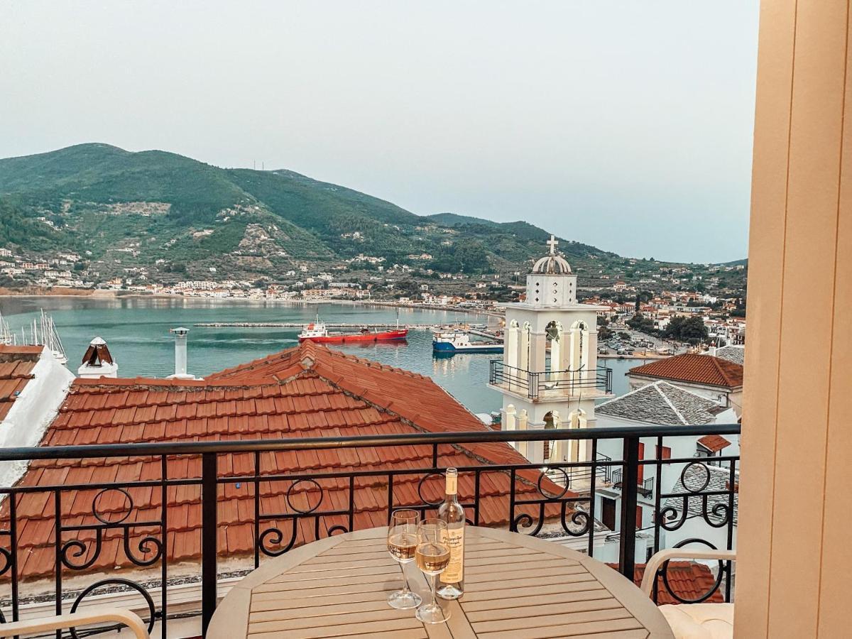 Evageliasvilla Sea View سكوبيلوس تاون المظهر الخارجي الصورة