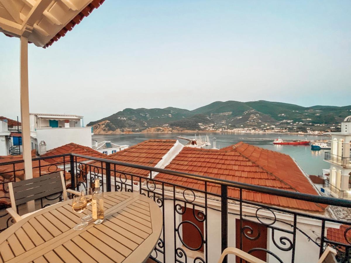 Evageliasvilla Sea View سكوبيلوس تاون المظهر الخارجي الصورة