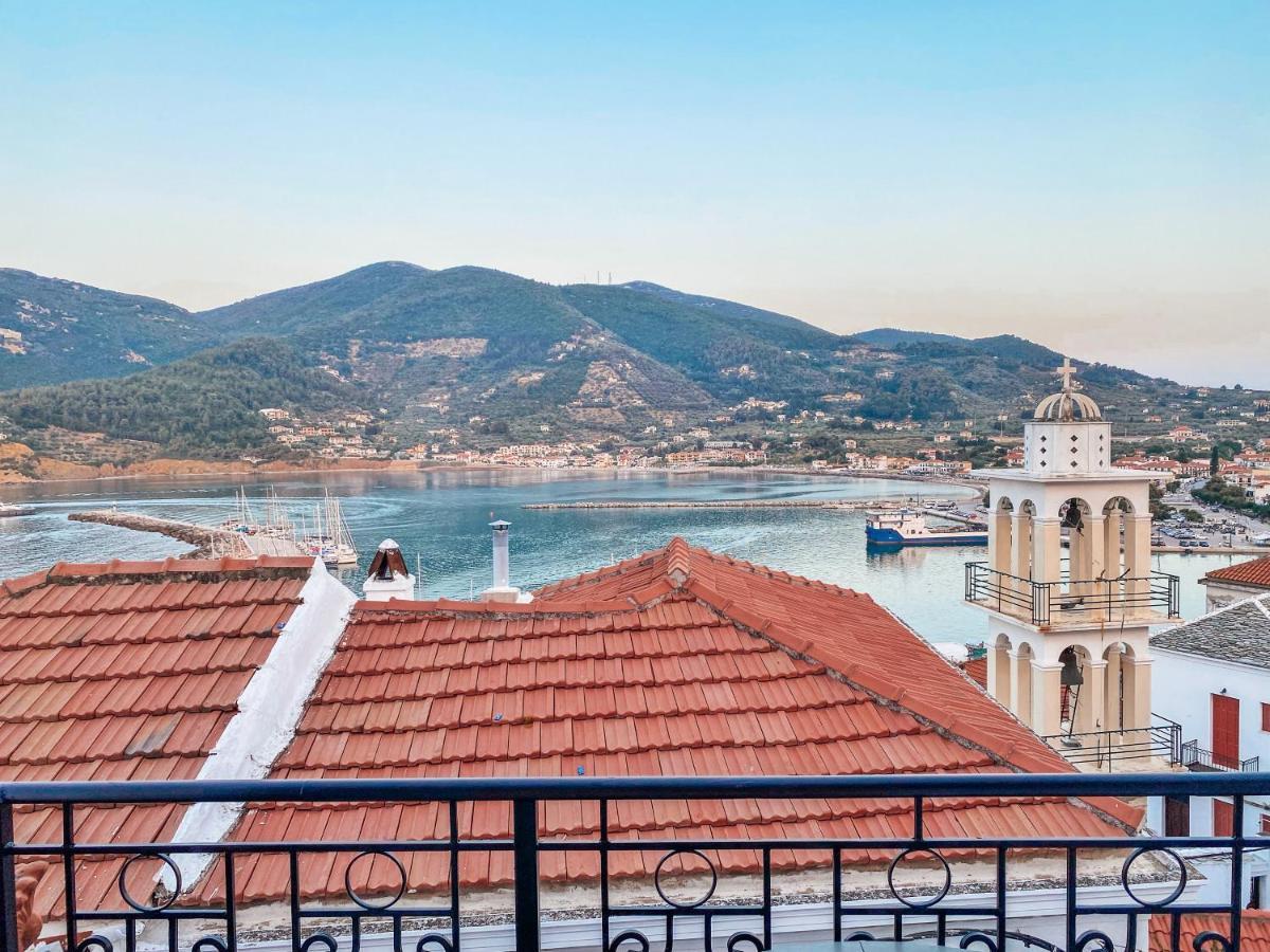 Evageliasvilla Sea View سكوبيلوس تاون المظهر الخارجي الصورة